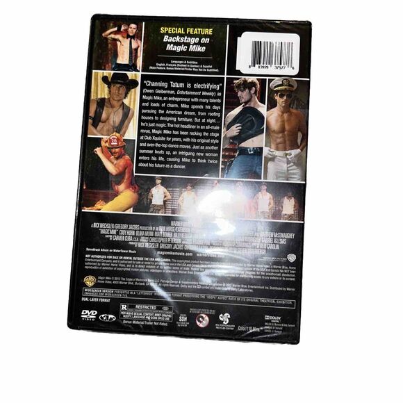 Magic Mike (DVD, 2012, Widescreen) Channing Tatum Alex Pettyfer NEW & SEALED - Picture 2 of 2